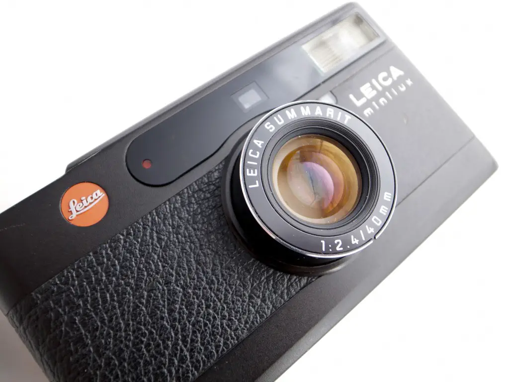 Leica Minilux compact film camera